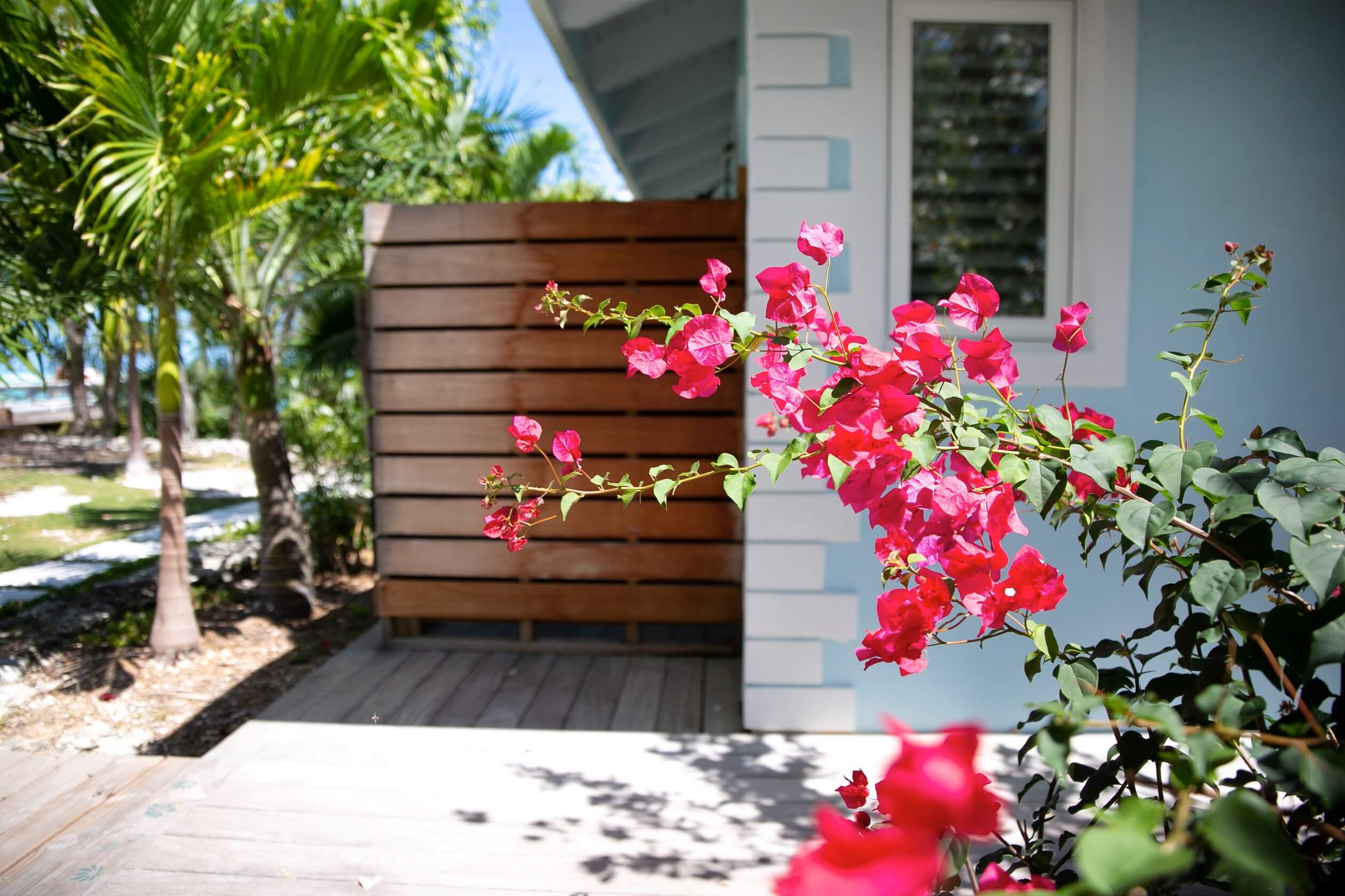 Entance Bakari House Great Exuma Bahamas