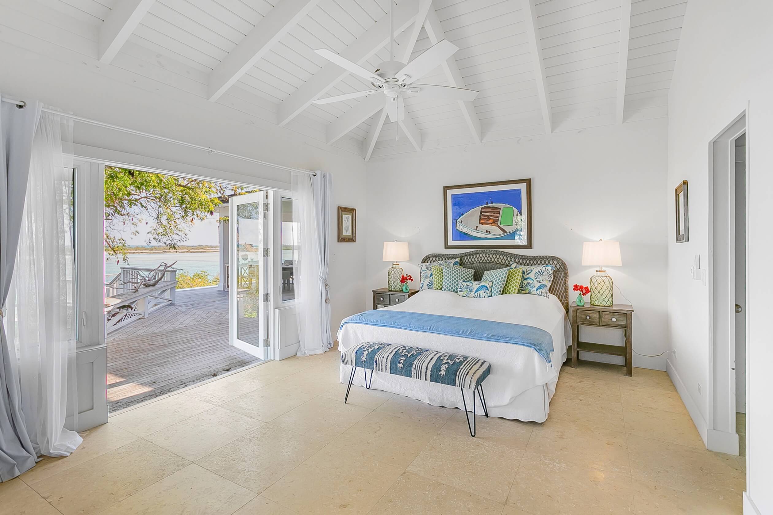 Large Double Bedroom Bakari House Great Exuma Bahamas