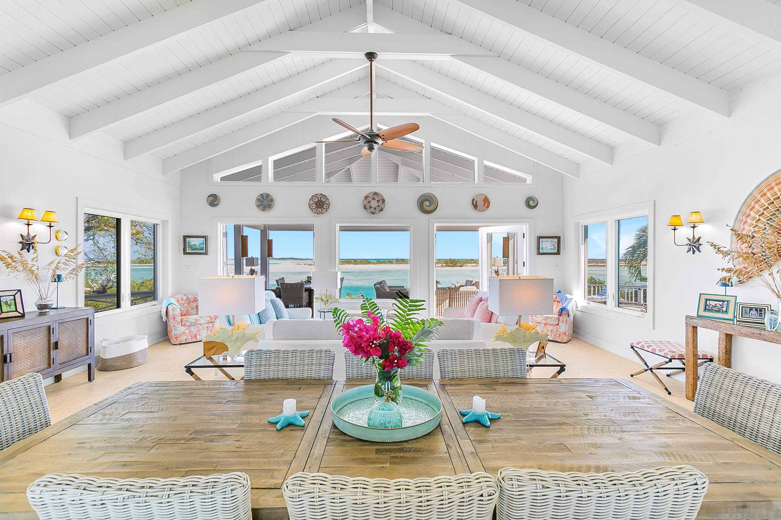 Livingroom Bakari House Great Exuma Bahamas