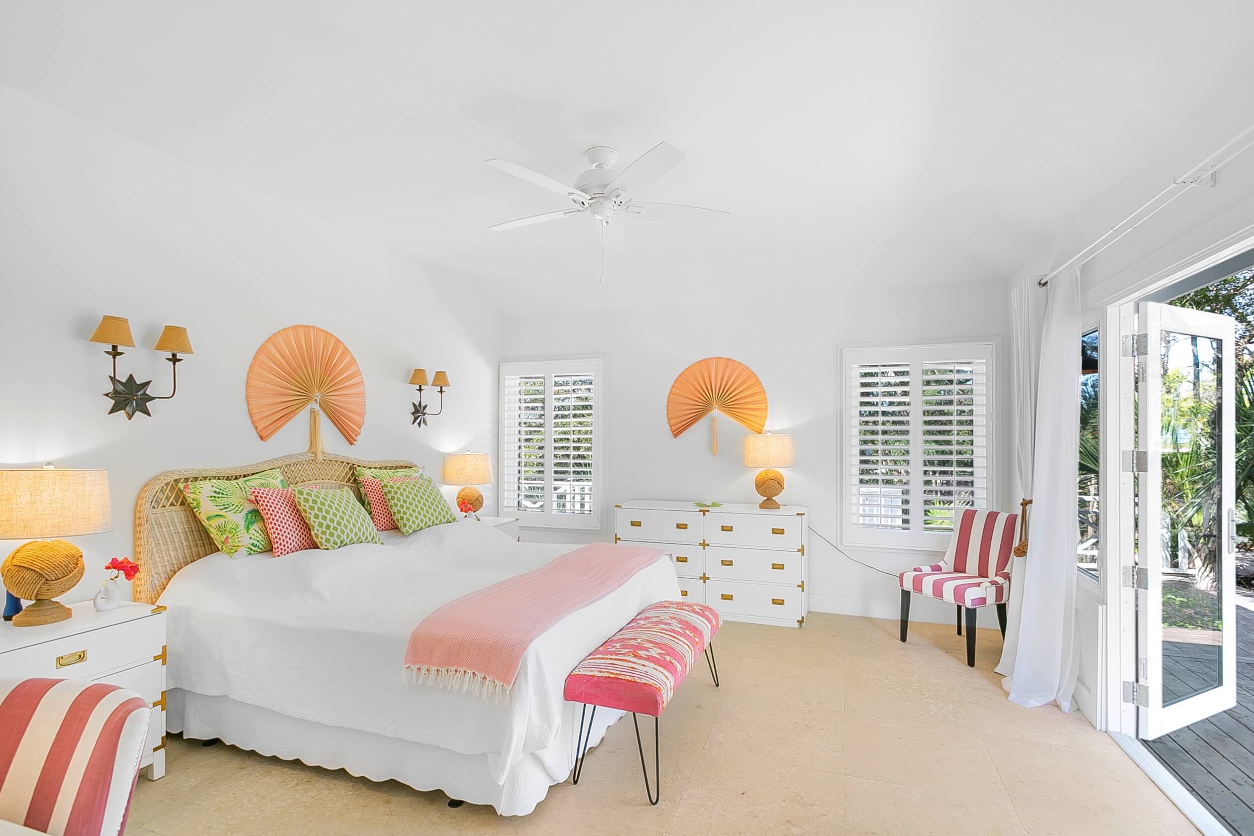 Masterbedroom Bakari House Great Exuma Bahamas