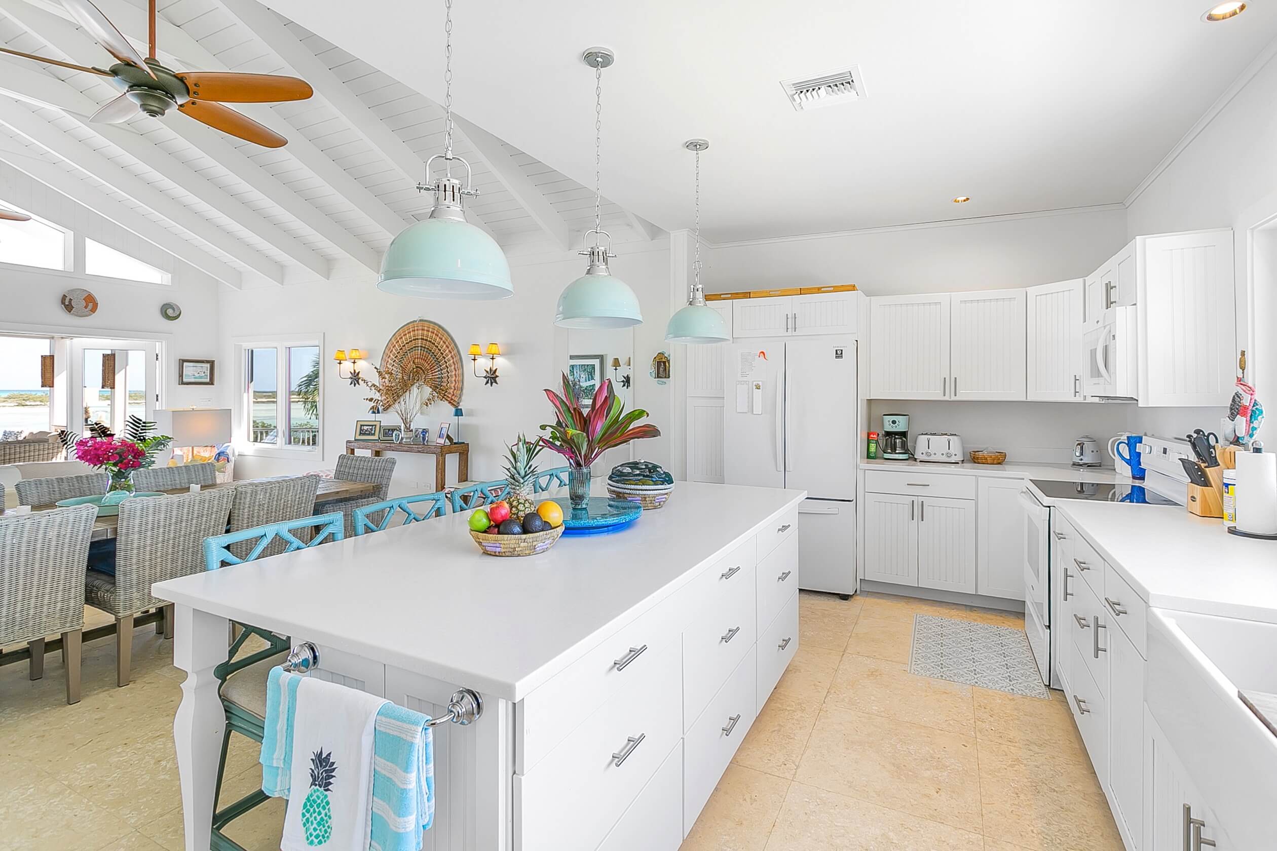 Open Kitchen Bakari House Great Exuma Bahamas