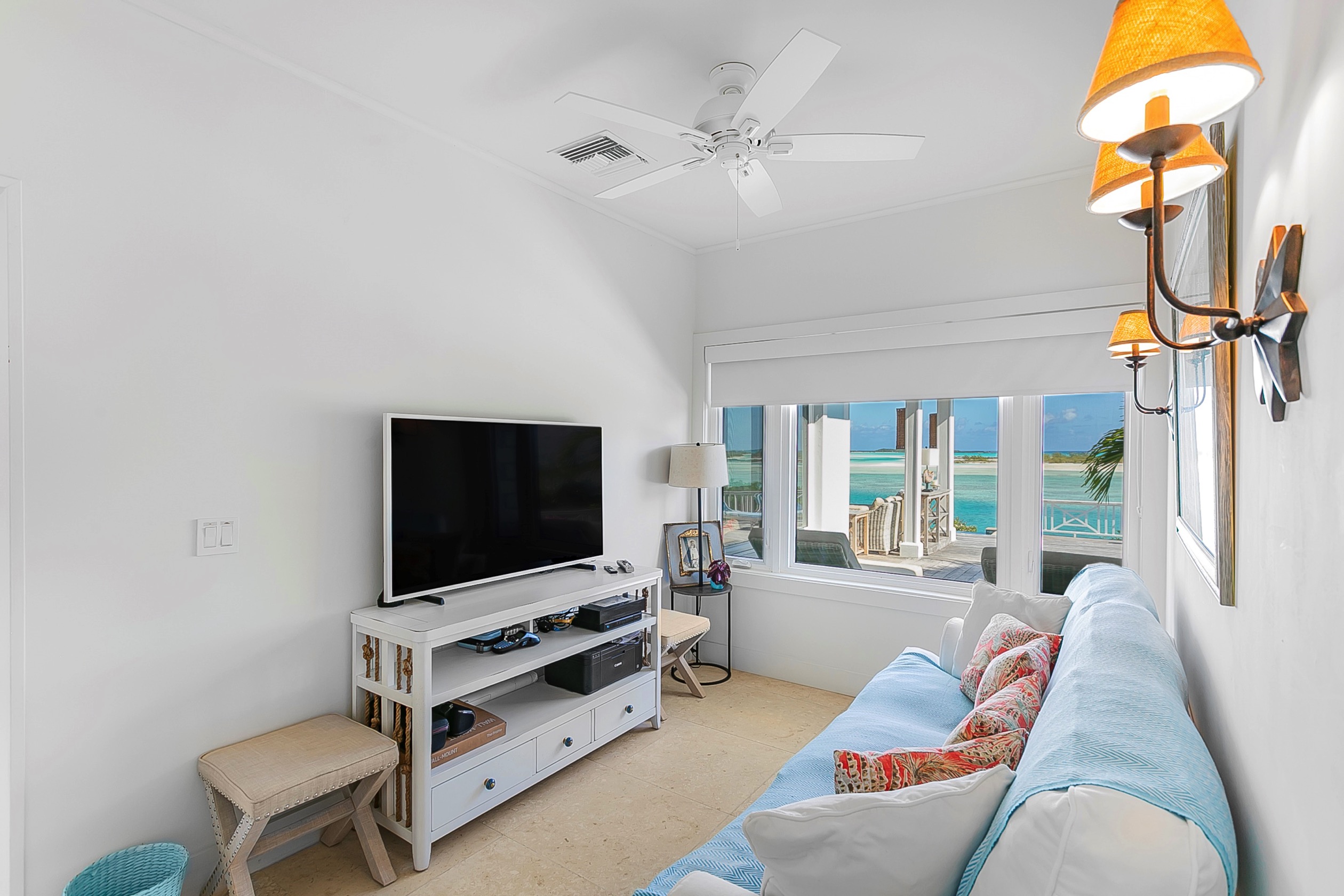 TV Room Bakari House Great Exuma Bahamas