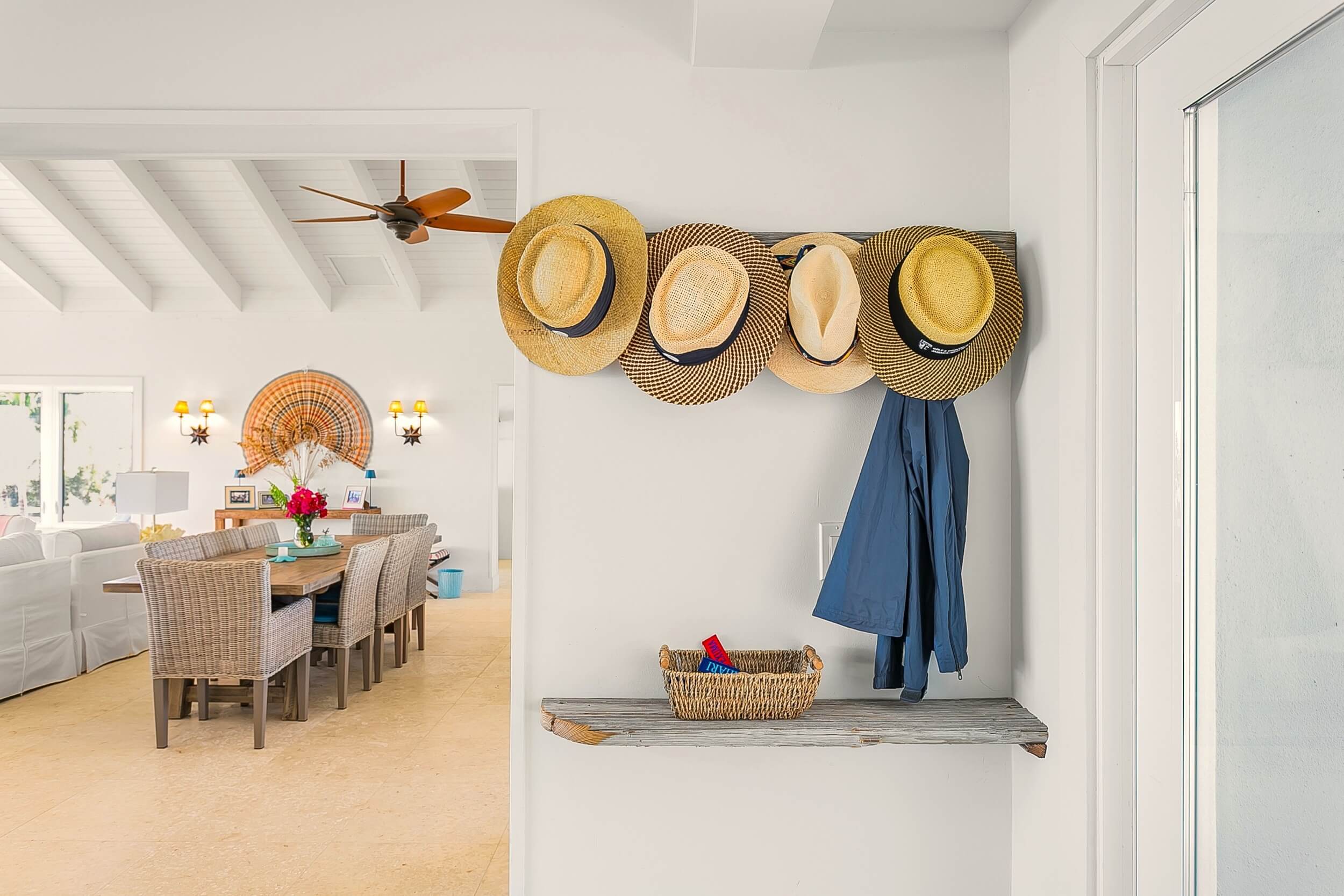 entrance hats Bakari House exuma
